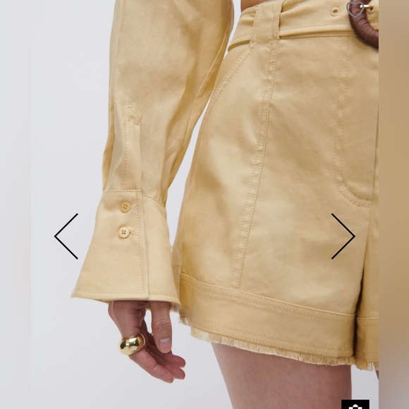 Jonathan Simkhai linen blend shorts - Final sale on their website - Picture 7 of 8